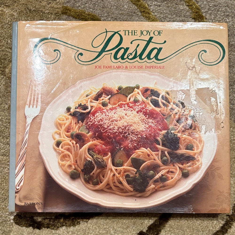 ~Barron’s~ “The Joy of Pasta” Joe Famularo Hardcover Cookbook